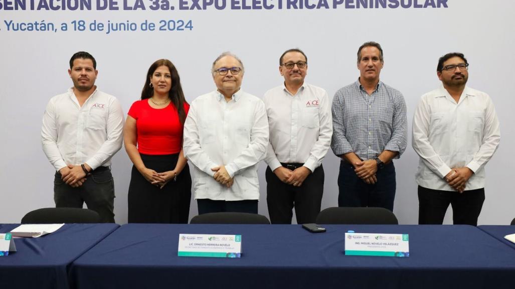 Realizarán tercera Expo Eléctrica Peninsular este jueves y viernes