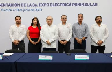 Realizarán tercera Expo Eléctrica Peninsular este jueves y viernes