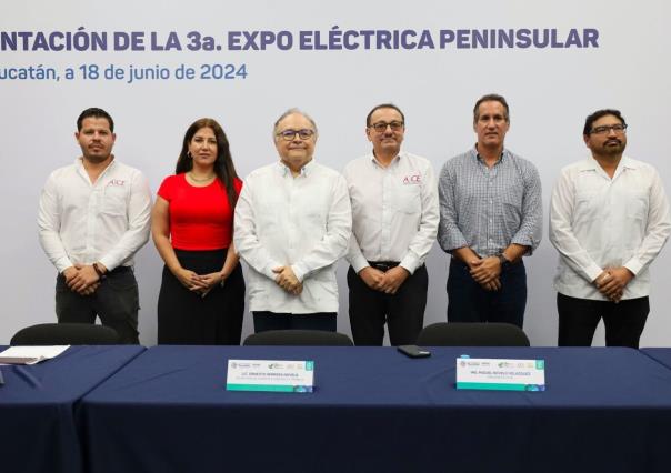 Realizarán tercera Expo Eléctrica Peninsular este jueves y viernes