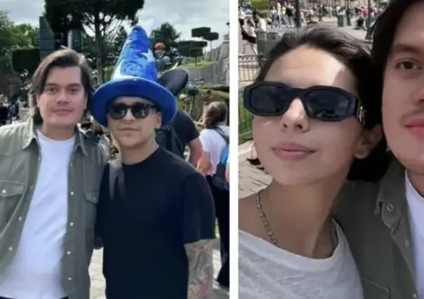 Christian Nodal y Ángela Aguilar de paseo en París