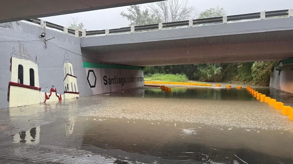 Zonas incomunicadas y cierres en la Nacional; Santiago hace protocolo por lluvia