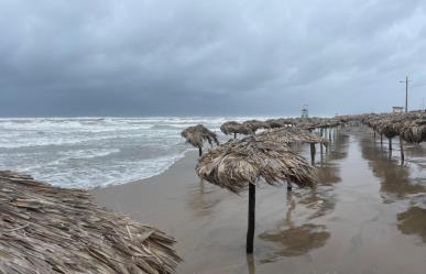 Cierran Playa Bagdad a visitantes por la tormenta tropical Alberto