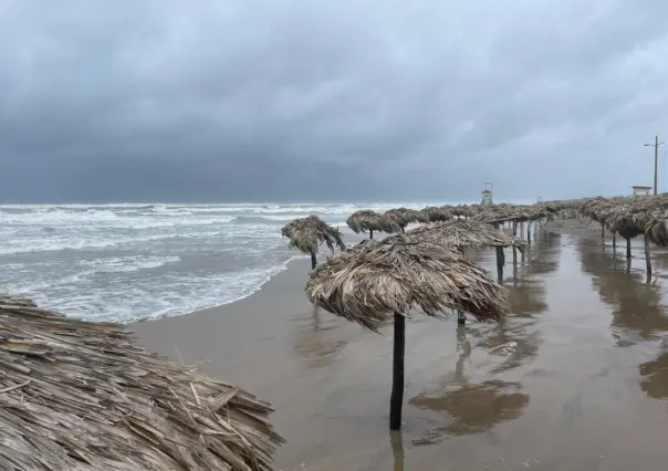 Cierran Playa Bagdad a visitantes por la tormenta tropical Alberto