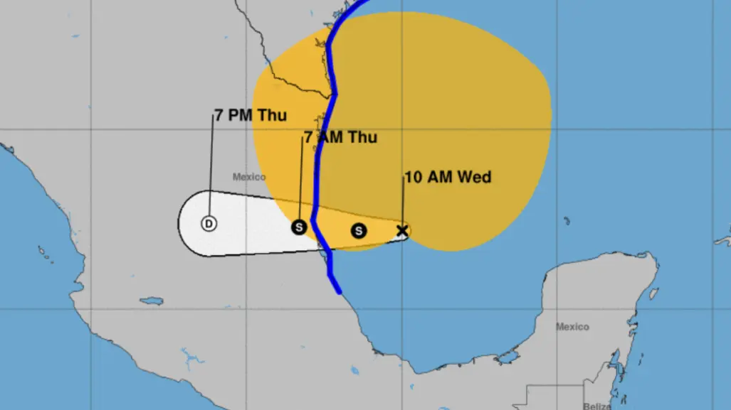 Se forma tormenta tropical Alberto; ingresará a tierra en las próximas horas