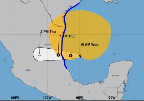 Se forma tormenta tropical Alberto; ingresará a tierra en las próximas horas