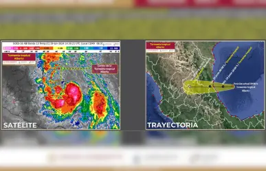 Potencial ciclón evoluciona a tormenta tropical Alberto en el Golfo de México