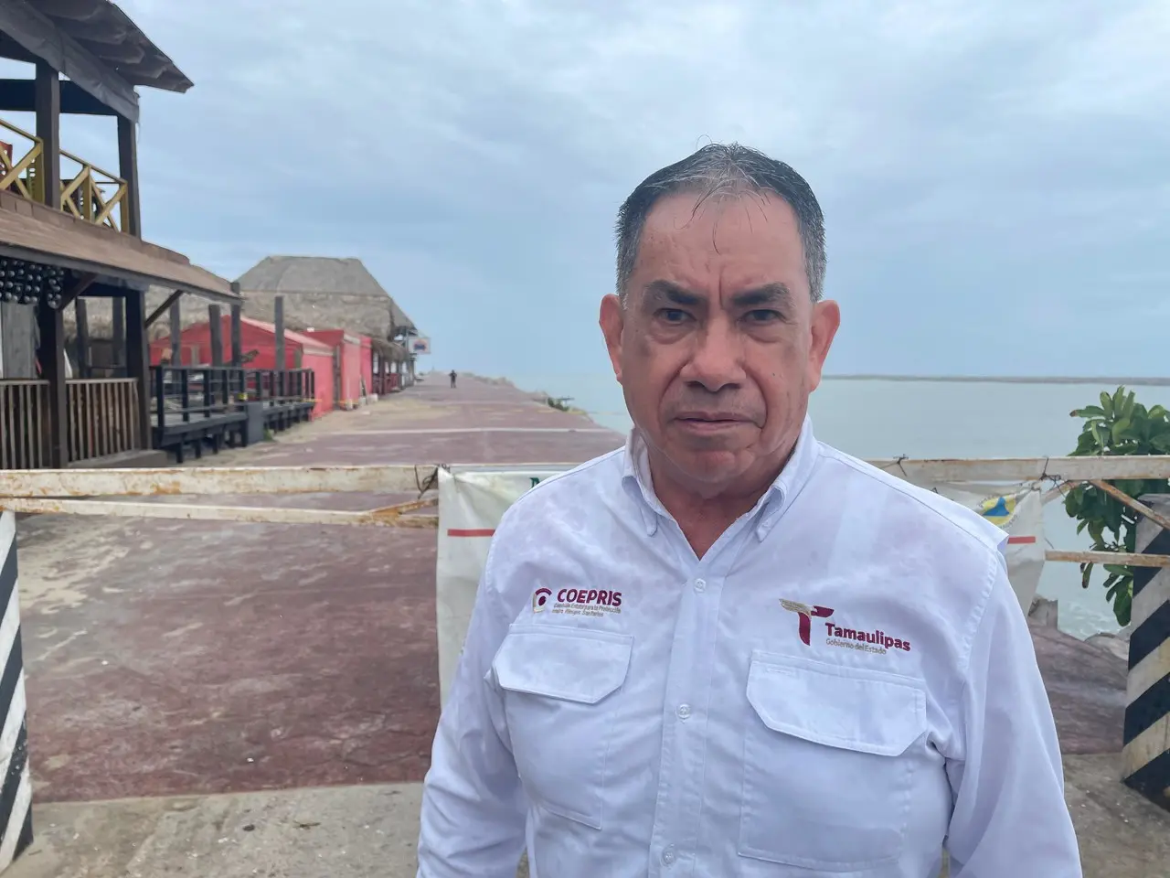 Nicolás Berumen Ávalos, coordinador de la COEPRIS Tampico - Madero. Foto: Axel Hassel