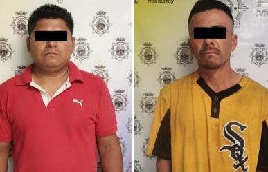 Arrestan a dos por tráfico de drogas y homicidio en Monterrey