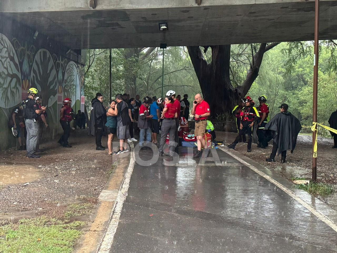 Pese a los trabajos de reanimación que practicaron los rescatistas, nada pudieron hacer por salvarle la vida. Foto: POSTA.