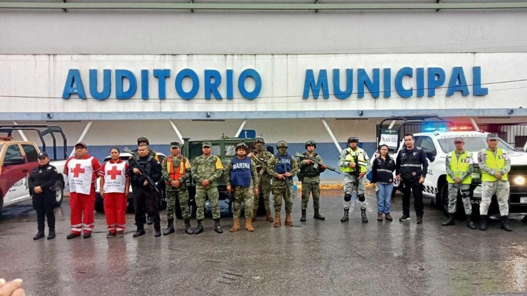 Acciones del Comando de Incidentes en Cd. Madero ante Tormenta Tropical Alberto