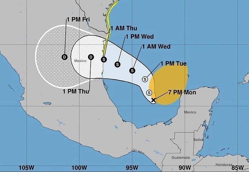 Al menos 12 estados en alerta por Alberto