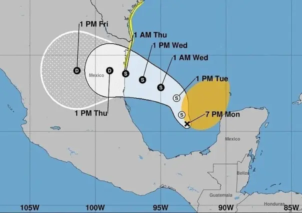 Al menos 12 estados en alerta por Alberto