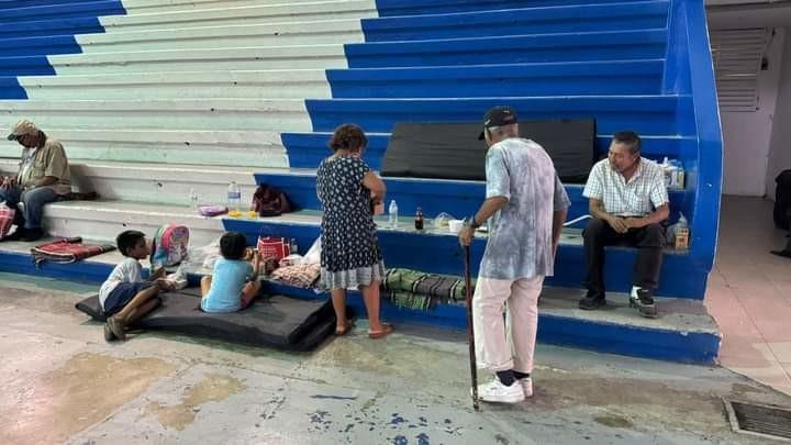 Resguardan albergues del sur a 11 personas ante el paso de tormenta Alberto