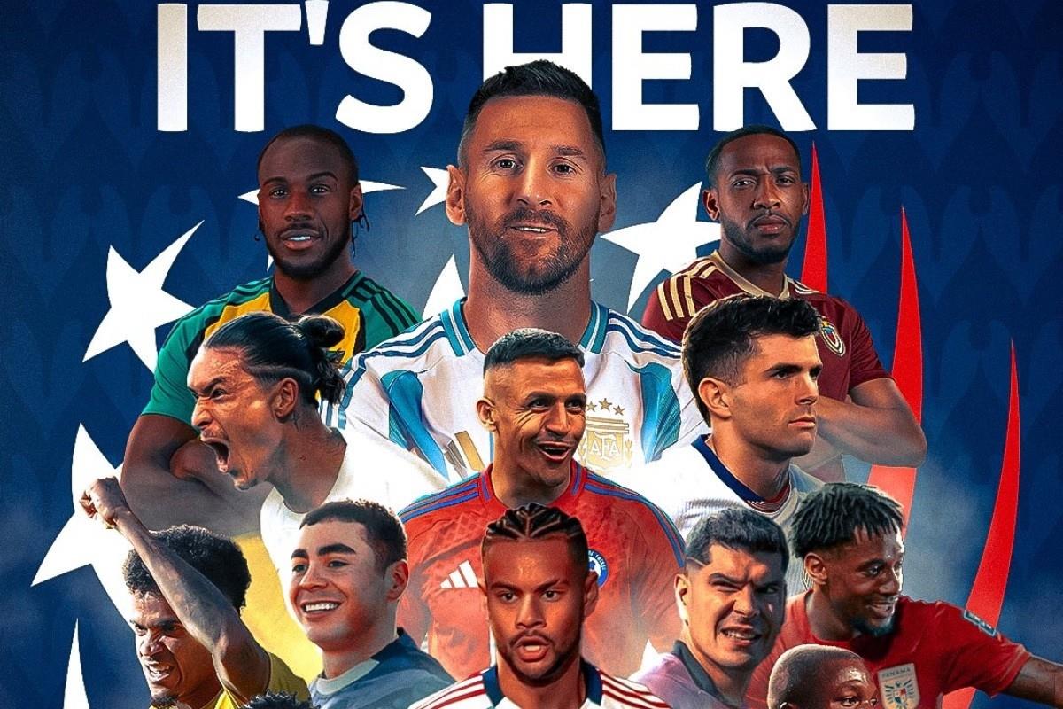 Cartel Copa América Foto: X(Twitter) @CopaAmerica