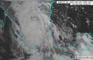 Se degrada Alberto a depresión tropical