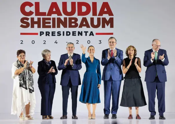 Felicita gobernadora de Edomex a integrantes de gabinete de Claudia Sheinbaum