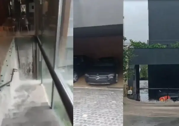 La Casa del Tec en Santa Catarina sufre inundaciones antes de ser rifada (VIDEO)