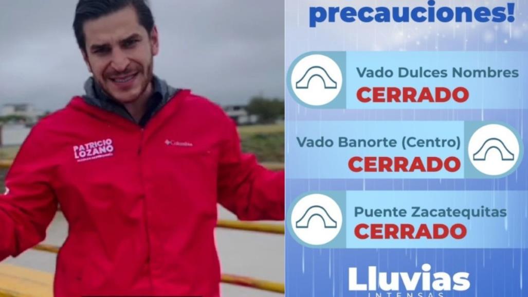 Patricio Lozano confía seguir con saldo blanco ante inundaciones en Pesquería