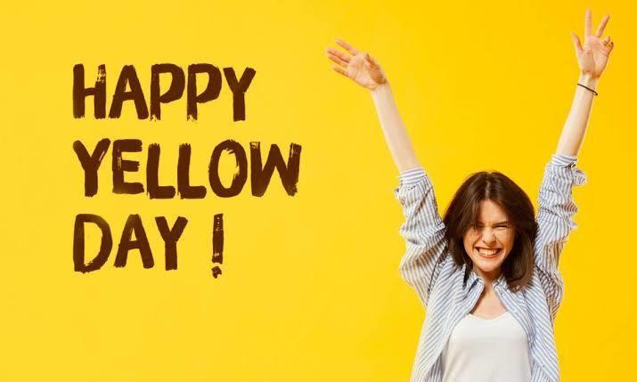 Yellow day- El día más feliz del año