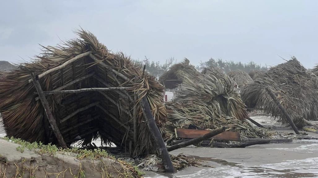Tormenta tropical Alberto impacta costas de Tamaulipas y Veracruz