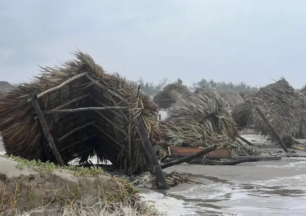 Tormenta tropical Alberto impacta costas de Tamaulipas y Veracruz