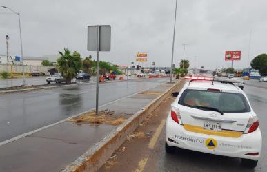 Torreón, sin afectaciones mayores en vialidades por lluvias