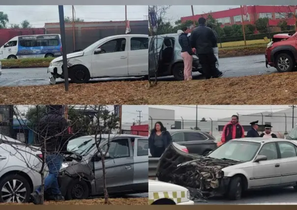 Accidentes en Valle de Toluca tras lluvia matinal