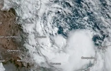 Así se ve la tormenta tropical Alberto desde el espacio