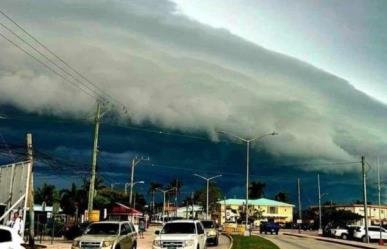 ¿Qué significan? Se forman nubes extrañas en Chetumal