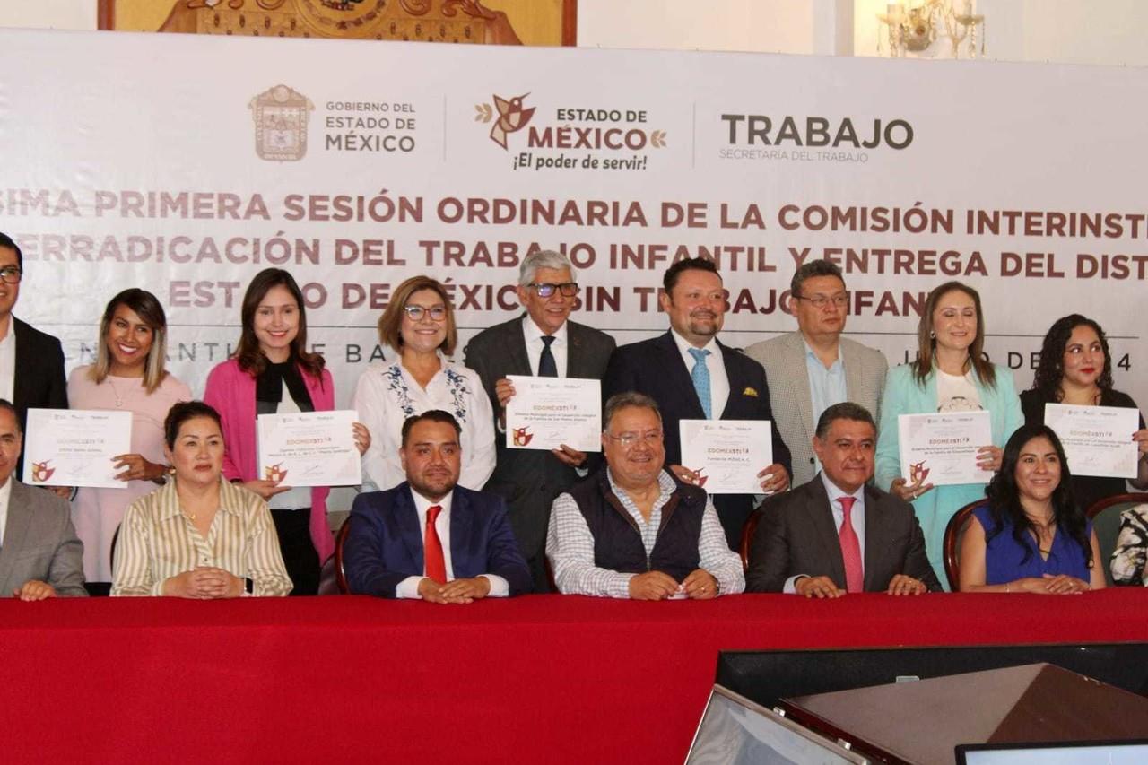 Premian a 84 centros por erradicar trabajo infantil en Edomex