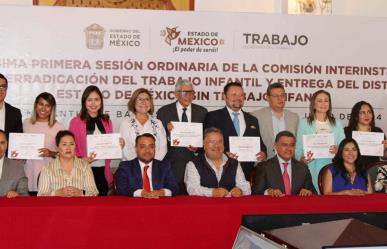 Premian a 84 centros por erradicar trabajo infantil en Edomex