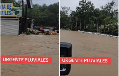 Tormenta Alberto convierte en un río la Carretera Nacional (VIDEO)