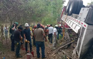 Accidente ferroviario en San Luis Potosí deja seis muertos