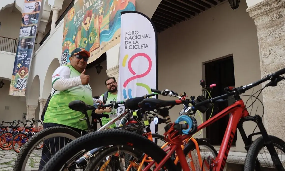 Primer Foro Nacional de la Bicicleta 2024 en Mérida: ¡Participa!