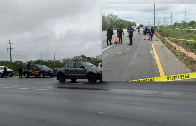 Carretera Mérida-Progreso se cobra otra vida: Encuentran cuerpo tirado en la vía