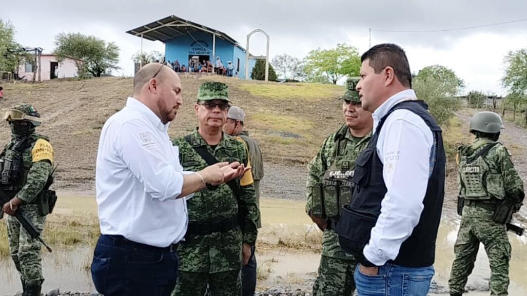 Atienden autoridades comunidades afectadas por la lluvia