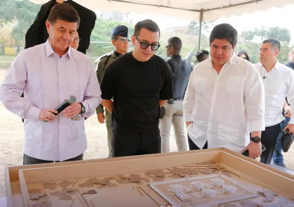 Presidente de Ecuador sigue modelo de Bukele: inicia construcción de megacárcel