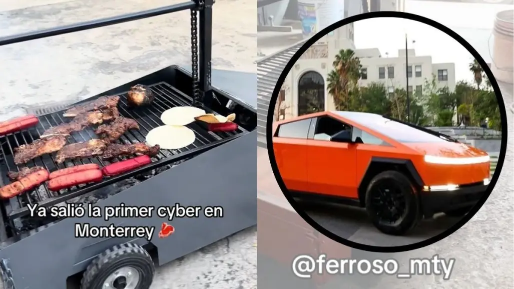 Asador en forma de Cybertruck: ¡Ese no lo tiene ni Samuel!