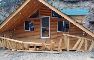 Tormenta Alberto deja daños en comunidades y cabañas de la sierra de Santiago