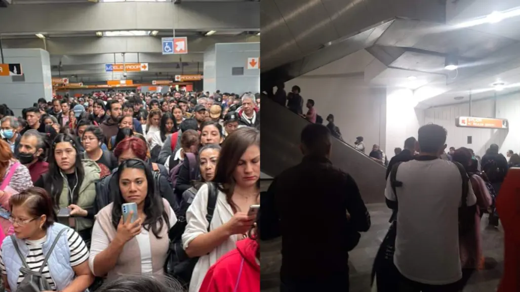 ¿Otra vez? Fallas en Línea 7 del Metro genera afectación a cientos de usuarios