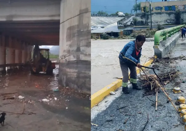 García, Nuevo León: Liberan vialidad en retornos hacia Paraje San José