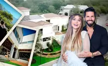 Poncho Denigris presume inundación en la nueva casa de sus sueños