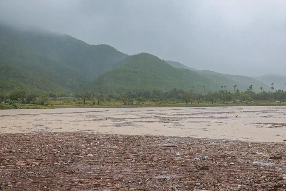 La presa de La Boca fue otra de las que más se beneficiaron por el paso de la tormenta tropical Alberto. Foto: Diego Beltrán/POSTA mx.