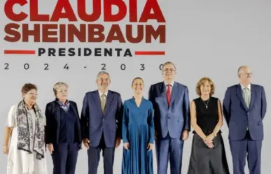 Presenta Claudia Sheinbaum parte de su gabinete