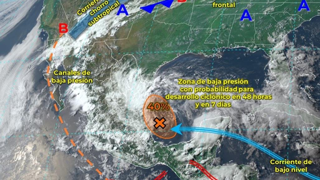 Se pronostican fuertes lluvias en 10 estados del país