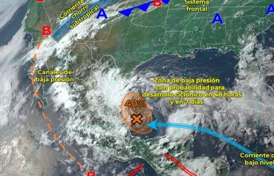 Se pronostican fuertes lluvias en 10 estados del país