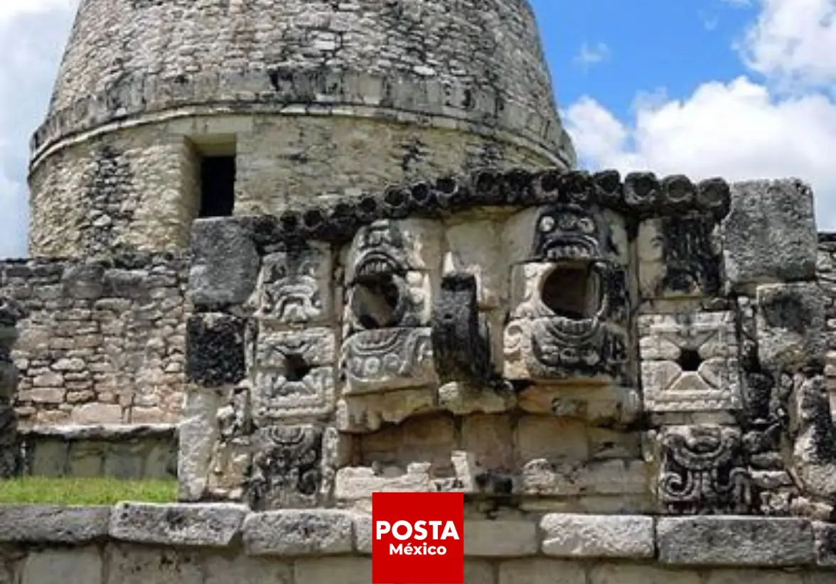 Chaac, es el Dios del agua, el relámpago y de la lluvia, uno de los Dioses más venerados por los mayas que acudían a él para que dejara caer la lluvia en época de sequía. Foto: Patricia Euan / POSTA