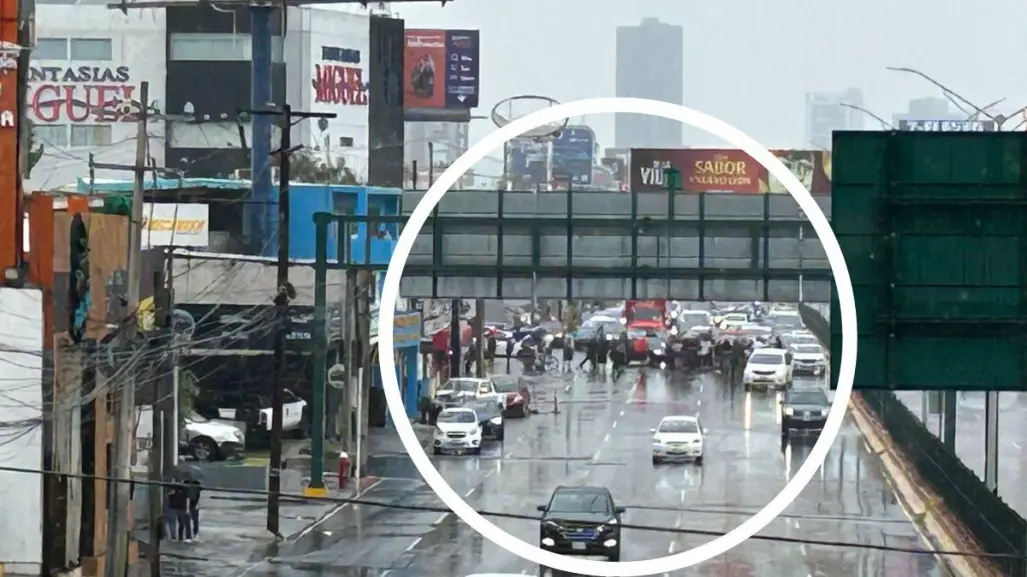 Protestan vecinos de Sierra Ventana por falta de luz: bloquean Garza Sada