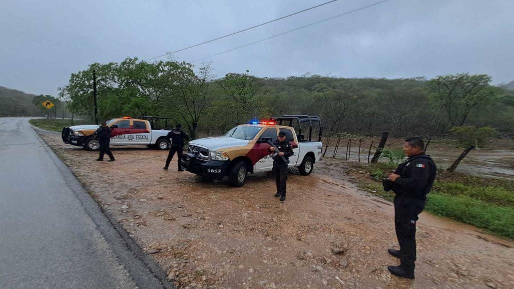 Plan Tamaulipas de la SSPT continúa brindando apoyo tras el paso de Alberto