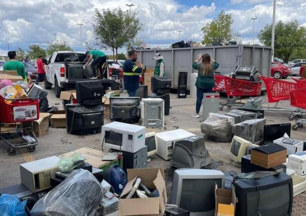 Más de 25 toneladas de basura electrónica en el “Reciclatón”